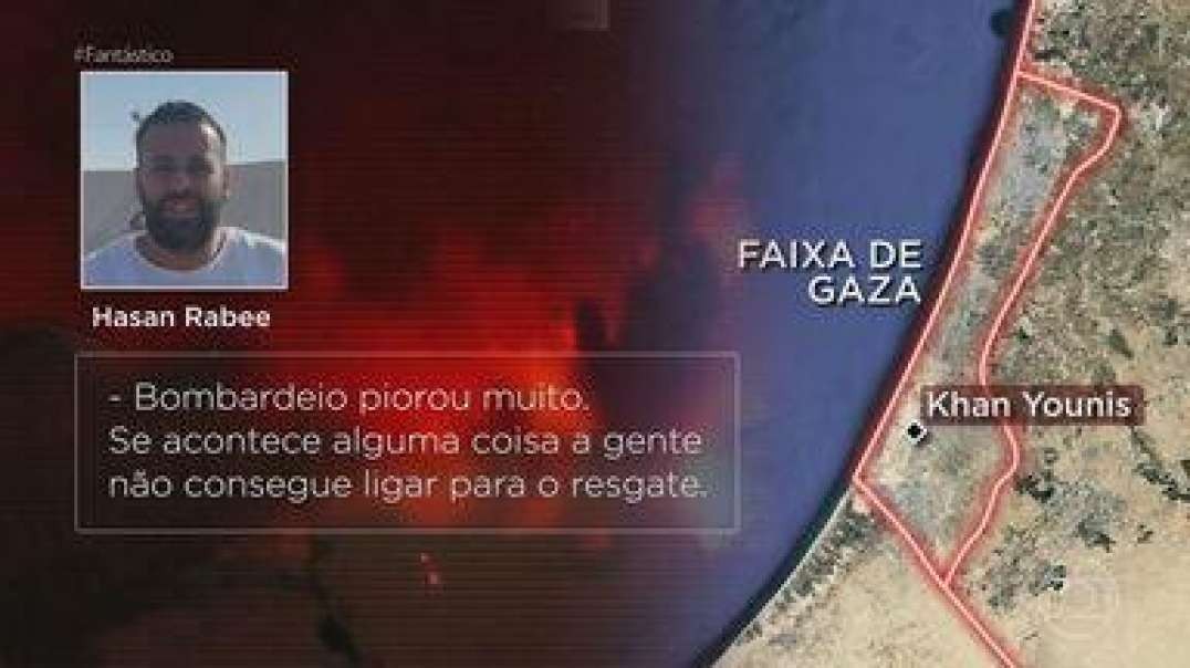 Brasileiros em Gaza estão com dificuldade para encontrar água e comida
